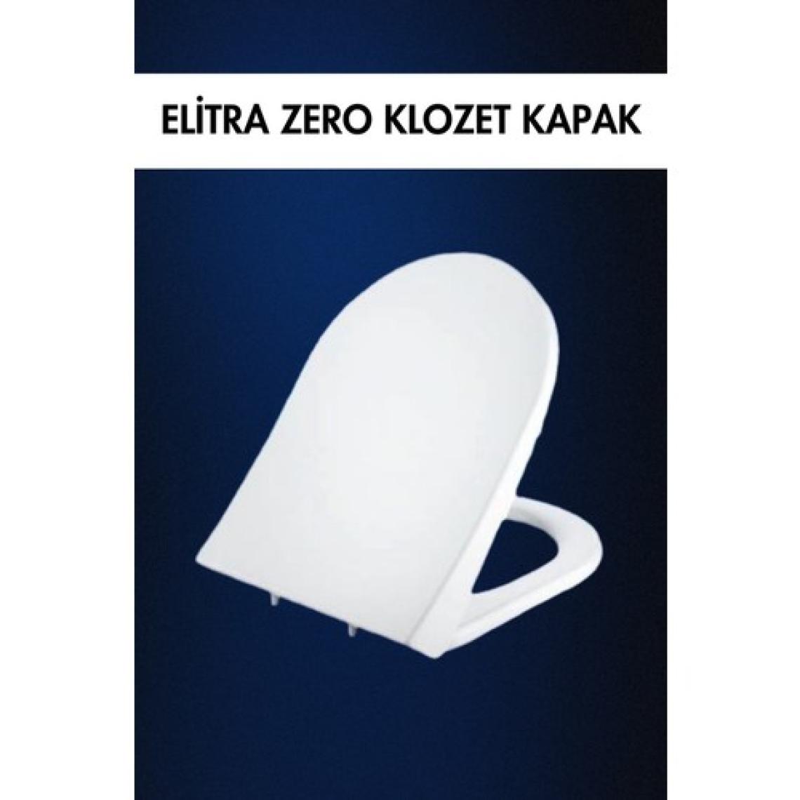 Elitra Zero Klozet Kapağı Yavaş Kapanan
