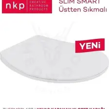 Nkp Slim Smart Thermoplast Yavaş Kapanan Klozet Kapağı NKP0302