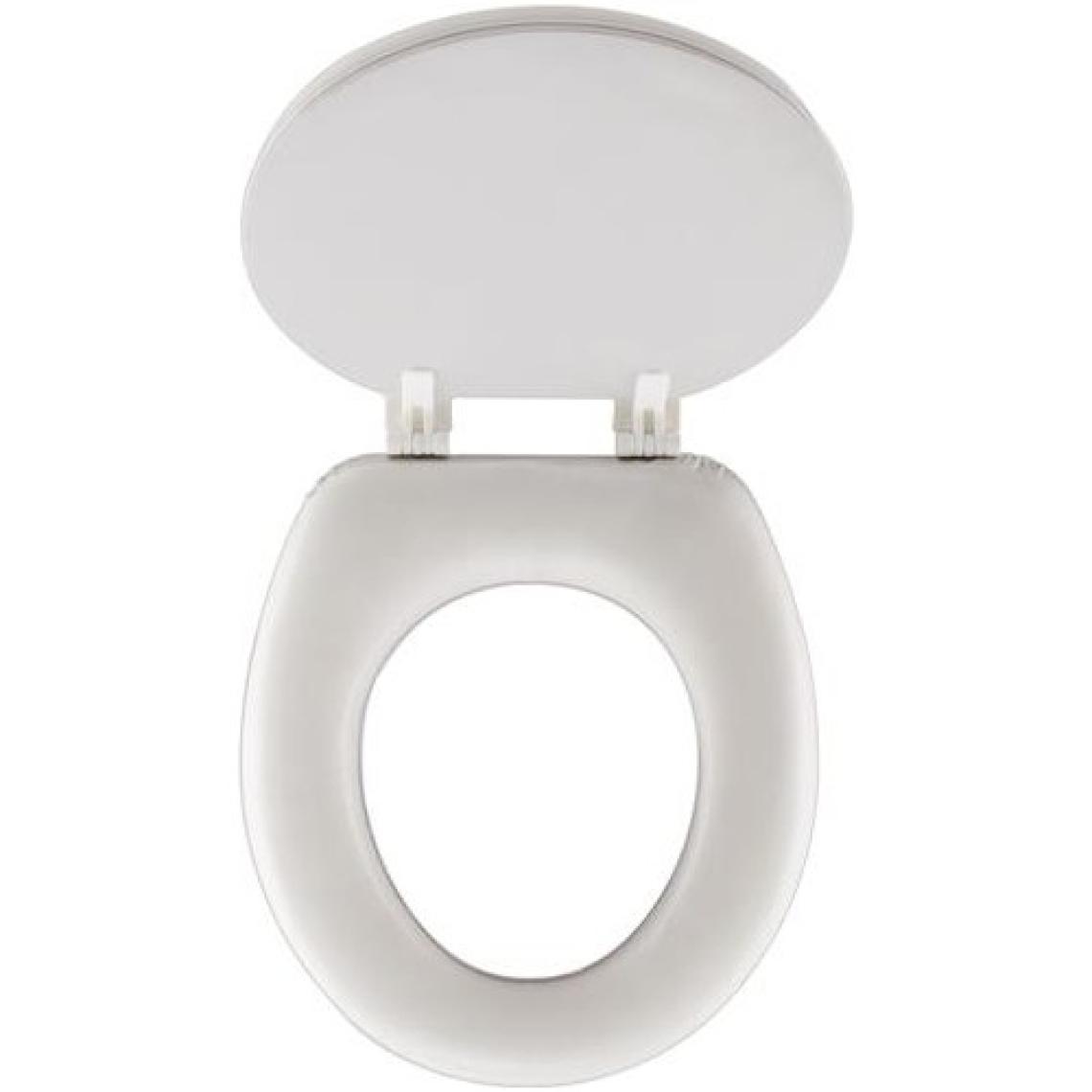 Softy Classic Süngerli Klozet Kapağı Düz Beyaz