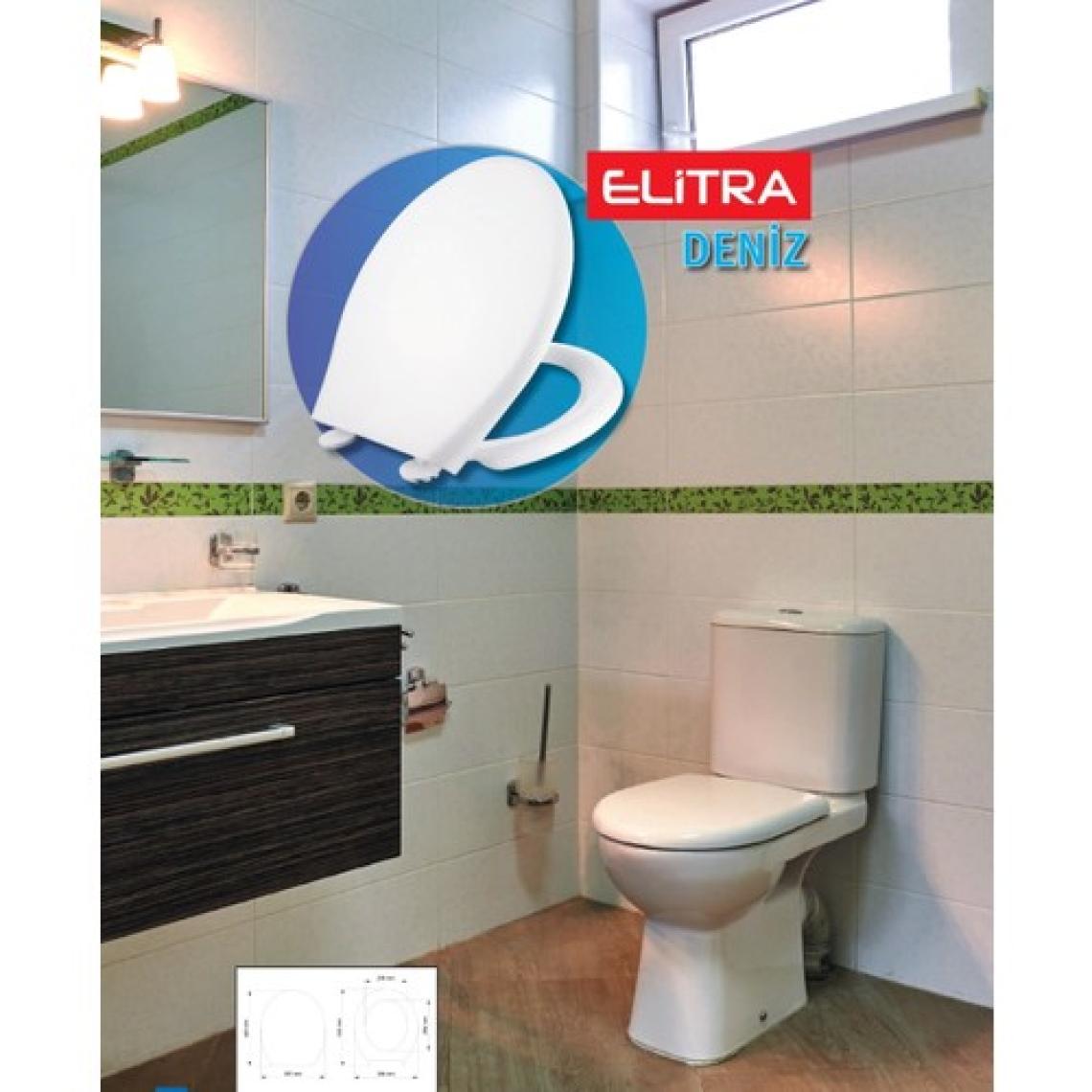 Elitra Deniz Klozet Kapağı