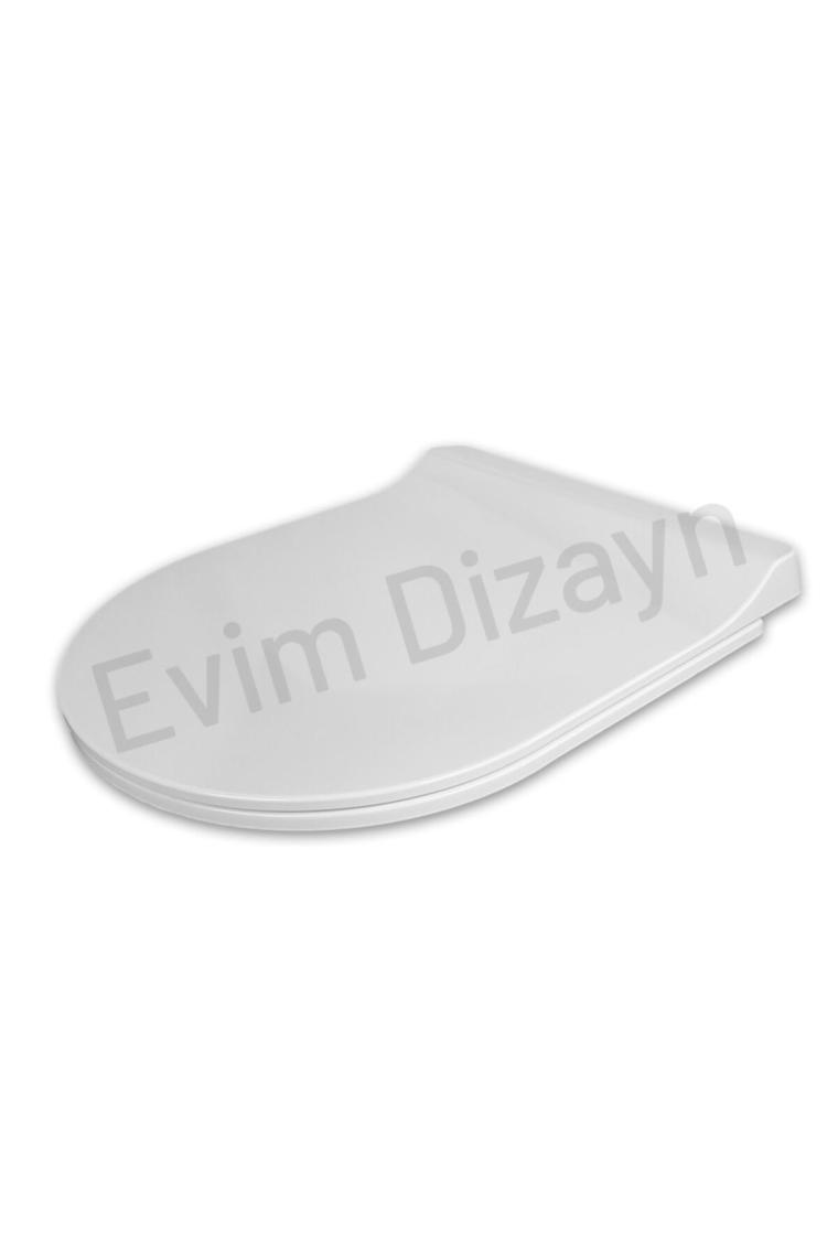 Aqua Bagno Roxy  Yavaş Kapanan Klozet Kapağı - Duroplast