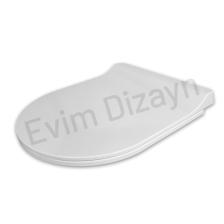Aqua Bagno Roxy  Yavaş Kapanan Klozet Kapağı - Duroplast