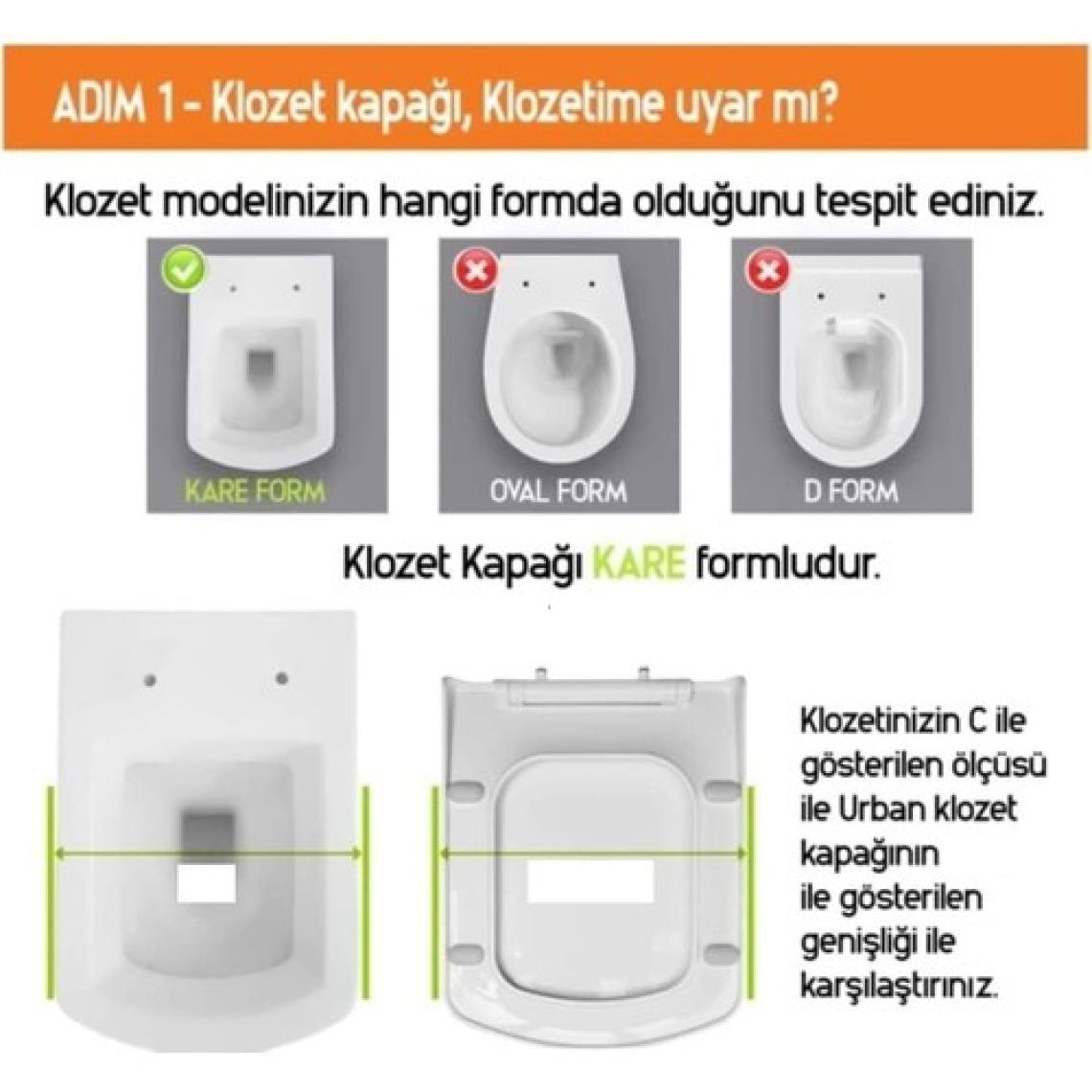 Japar Klozet Kapağı Kale Basic Roca Basic Model İle Uyumludur
