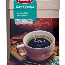 Büyük Boy Kahve Filtresi Beyaz Kağıt  4 Numara