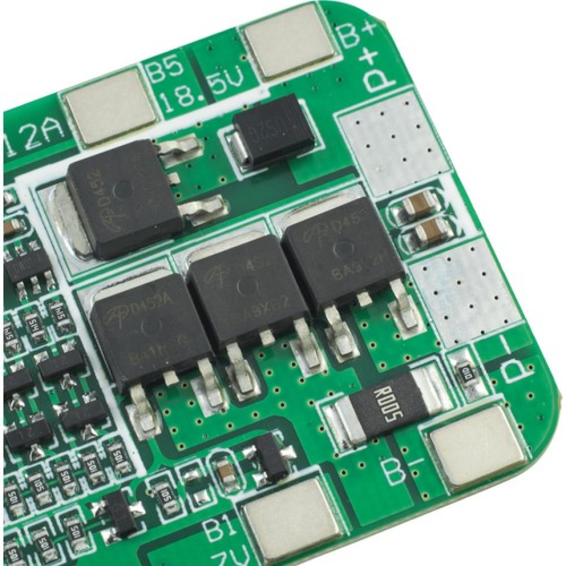 6S 12A 18650 BMS Li-ion Lityum Pil Batarya Şarj Cihazı Koruma Kartı