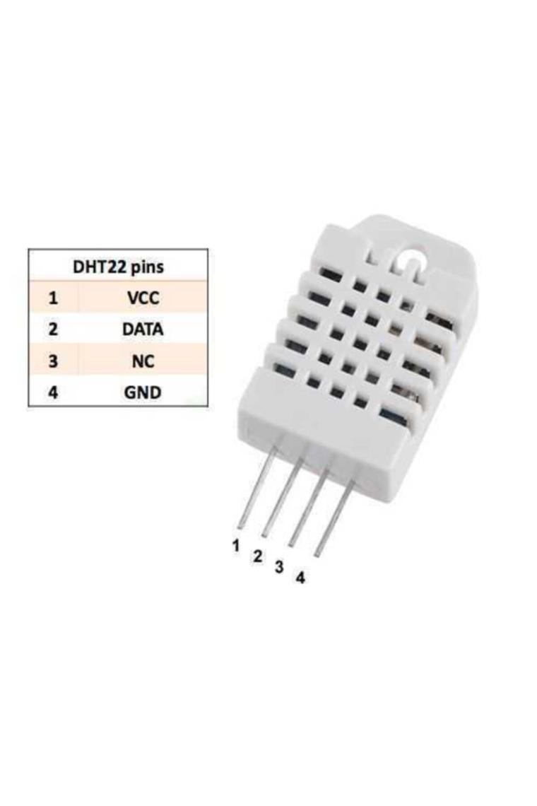 Rakun Robotik Sıcaklık ve Nem Sensörü DHT22 AM2302