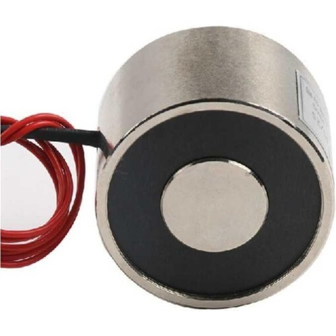 Robotistan P25 20 12V Dc Elektromıknatıs - 8 kg Tutma Gücü