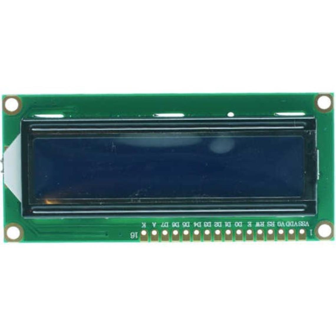 Robotistan 2X16 LCD Ekran - Mavi Üzerine Beyaz