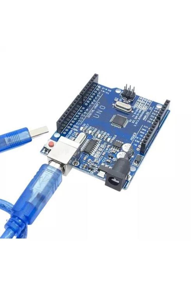 Arduino Uno R3 Geliştirilmiş CH340 Chip - Klon (Usb Kablo Dahil)