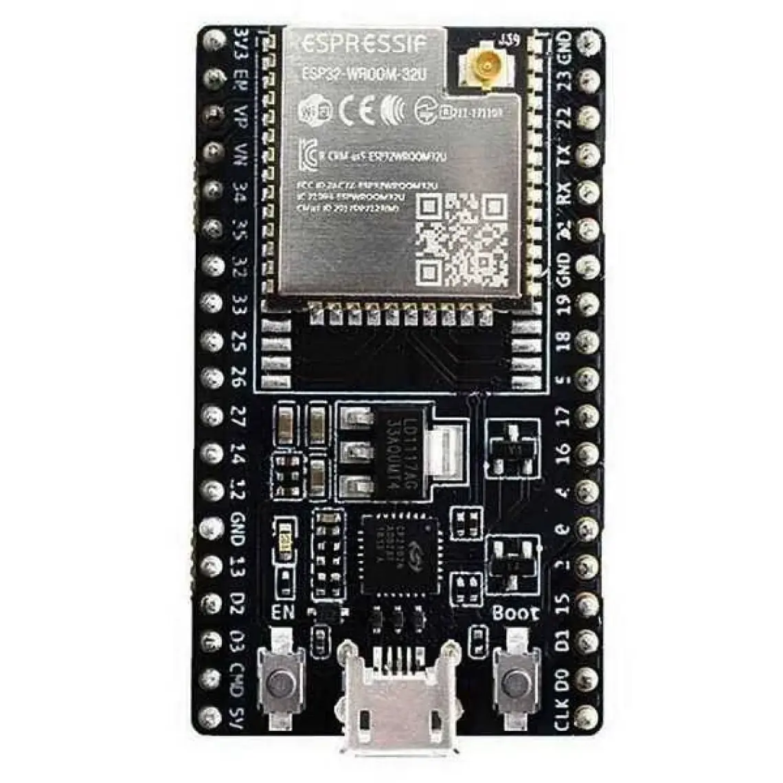 Rakun Robotik ESP32-WROOM-32U Wifi Bluetooth Geliştirme Kartı