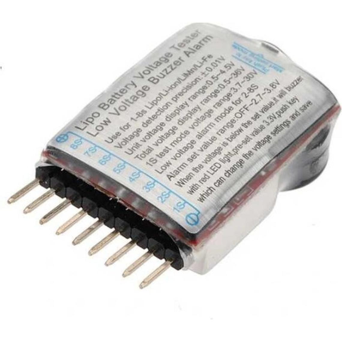 Robo90 Lipo Pil Seviye Test Cihazı - 1s-8s Lipo Tester
