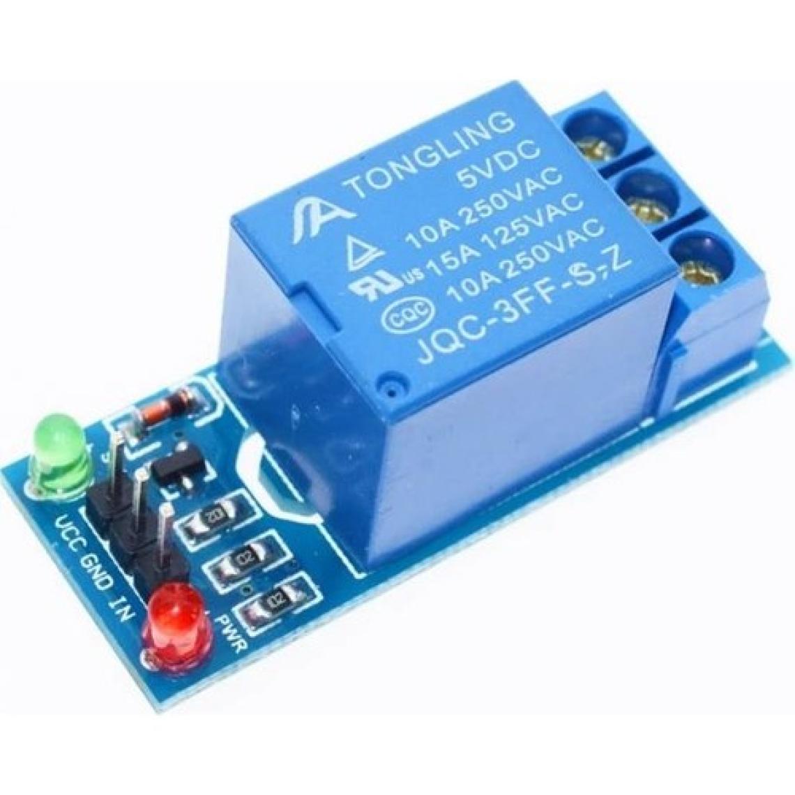 Tek Kanallı 5V Röle Modülü Tekli Röle Kartı 1 Kanal Arduino Relay