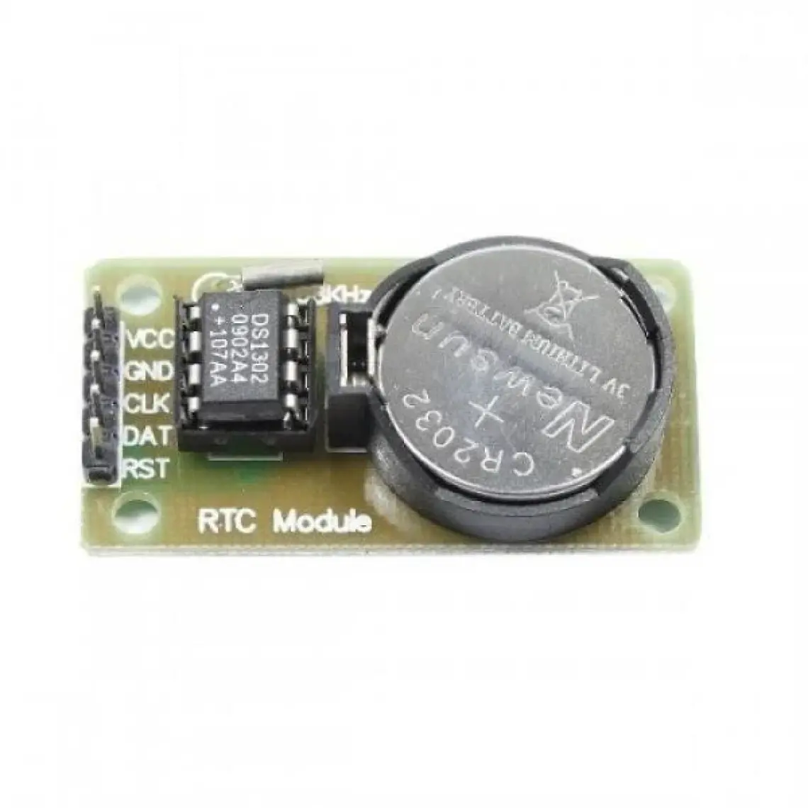 Robo Dünya DS1302 Gerçek Zamanlı Saat Devresi Modülü - Rtc Modülü (Pil Yok)