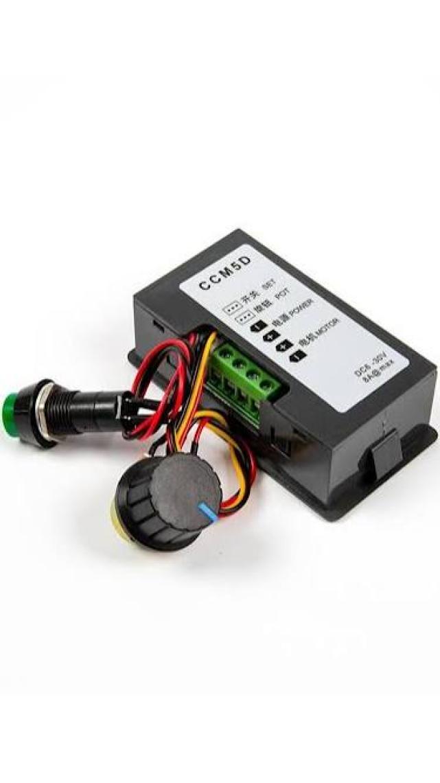 CCM5D Dijital LED Ekranlı 6V-12V-24V PWM DC Motor Hız Kontrolcüsü