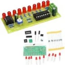 Elektronikport Yürüyen Işık Dıy Kiti Demonte Dıp NE555 + CD4017 Kendin Yap