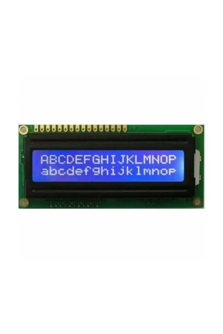 Arduino 2X16 LCD Mavi