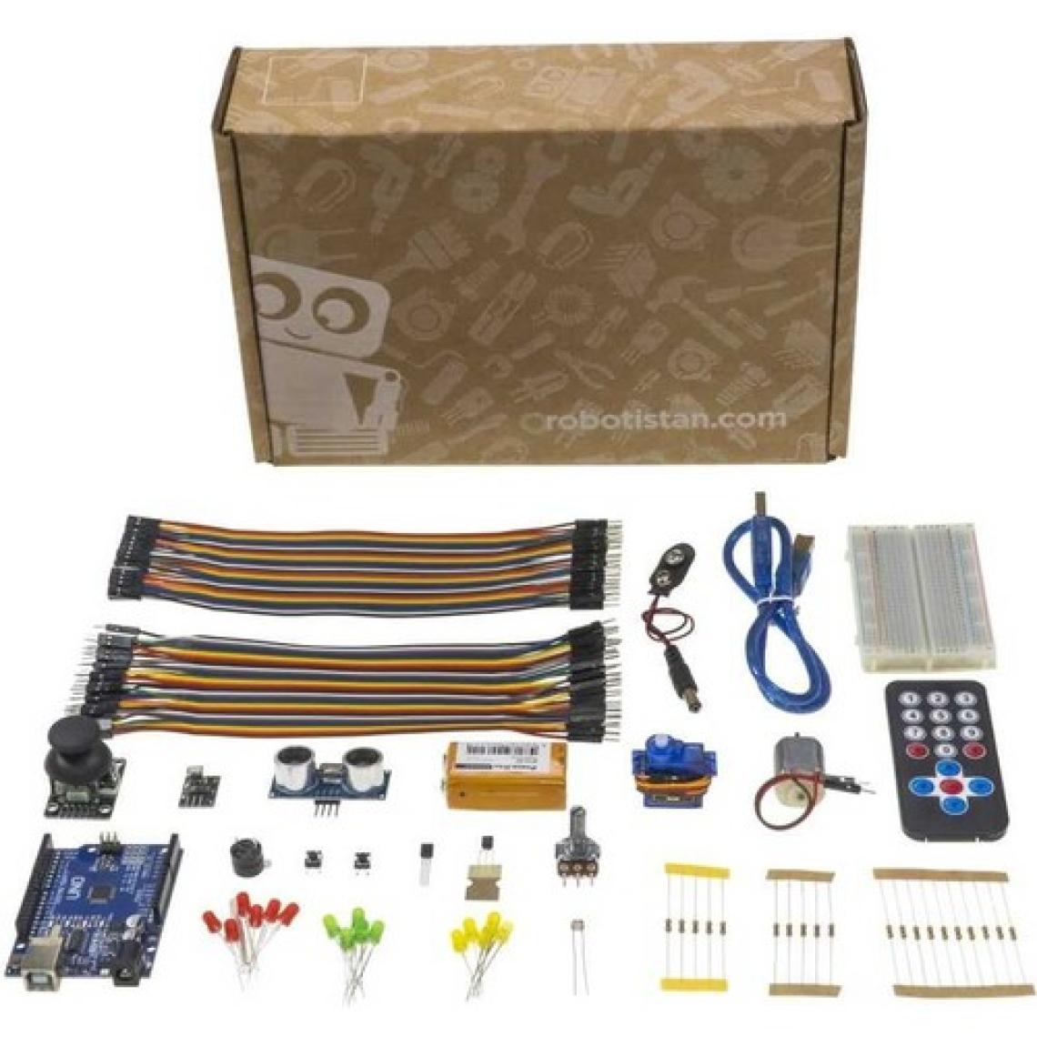 Robotistan Arduino Uyumlu Uno Pro Başlangıç Seti (+ E-Kitap ve Videolu)