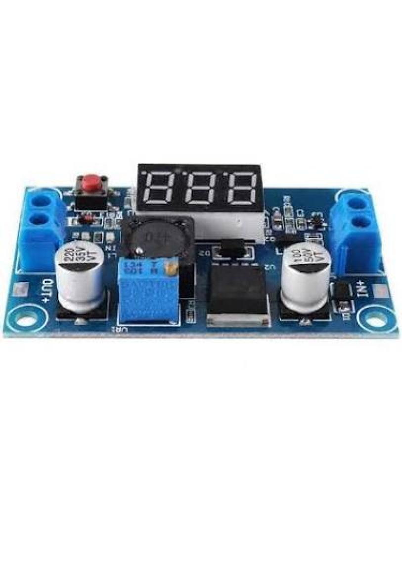 Sanec LM2596 Göstergeli Ayarlanabilir Voltaj Regülatör Kartı