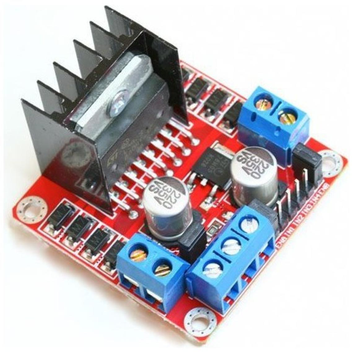 China L298N Çift Motor Sürücü Kartı