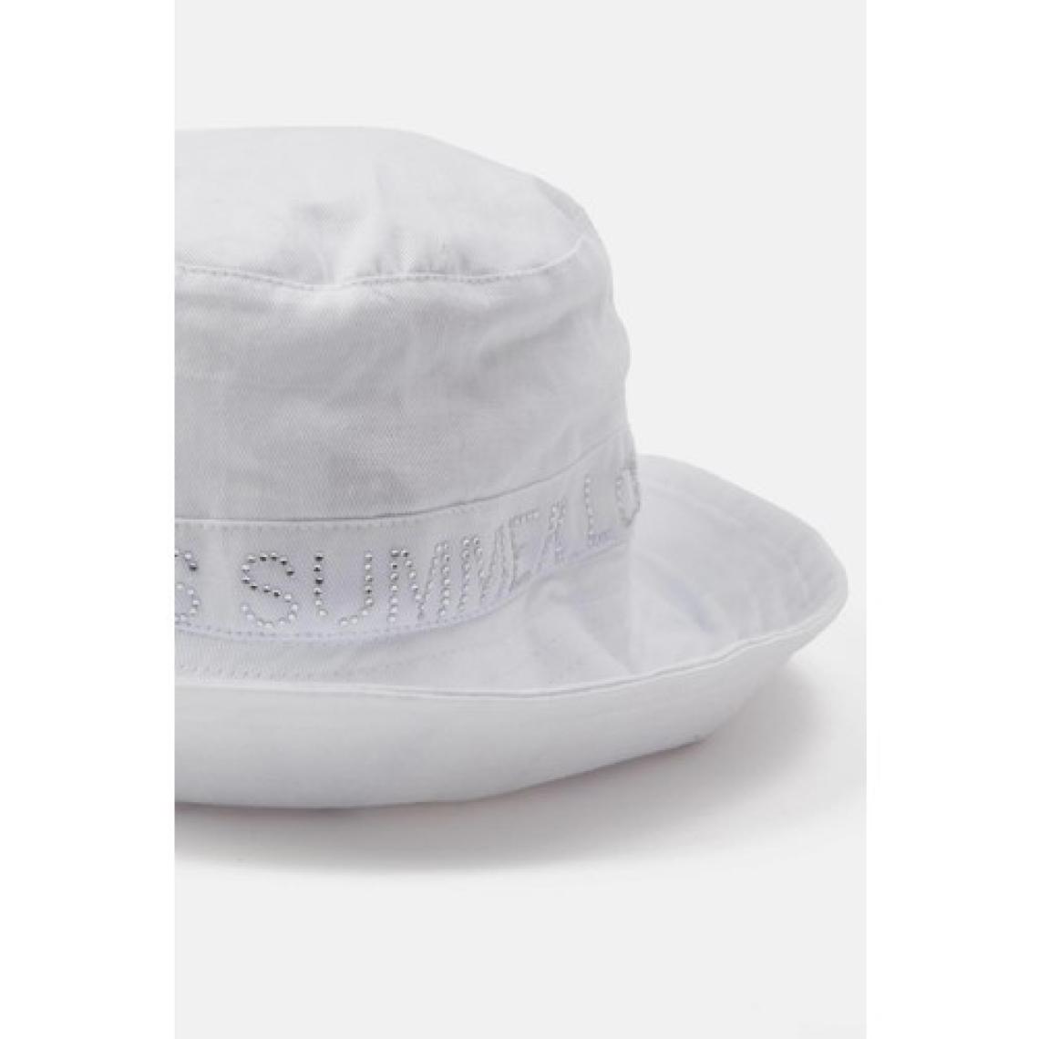 Tyess Bg Store Kız Çocuk Beyaz Şapka 23SS1TJ4029