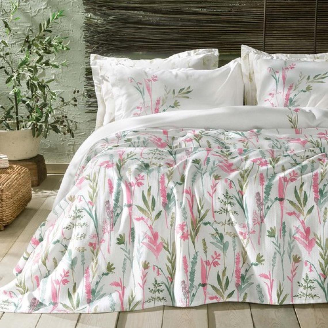Yataş Bedding Hana Çift Kişilik  Pike Takımı - Pembe
