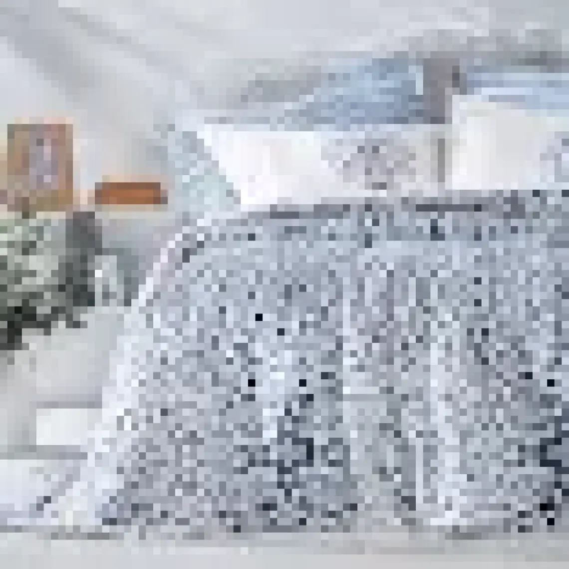 Yataş Bedding Sancia Çift Kişilik Pike Takımı - Mavi