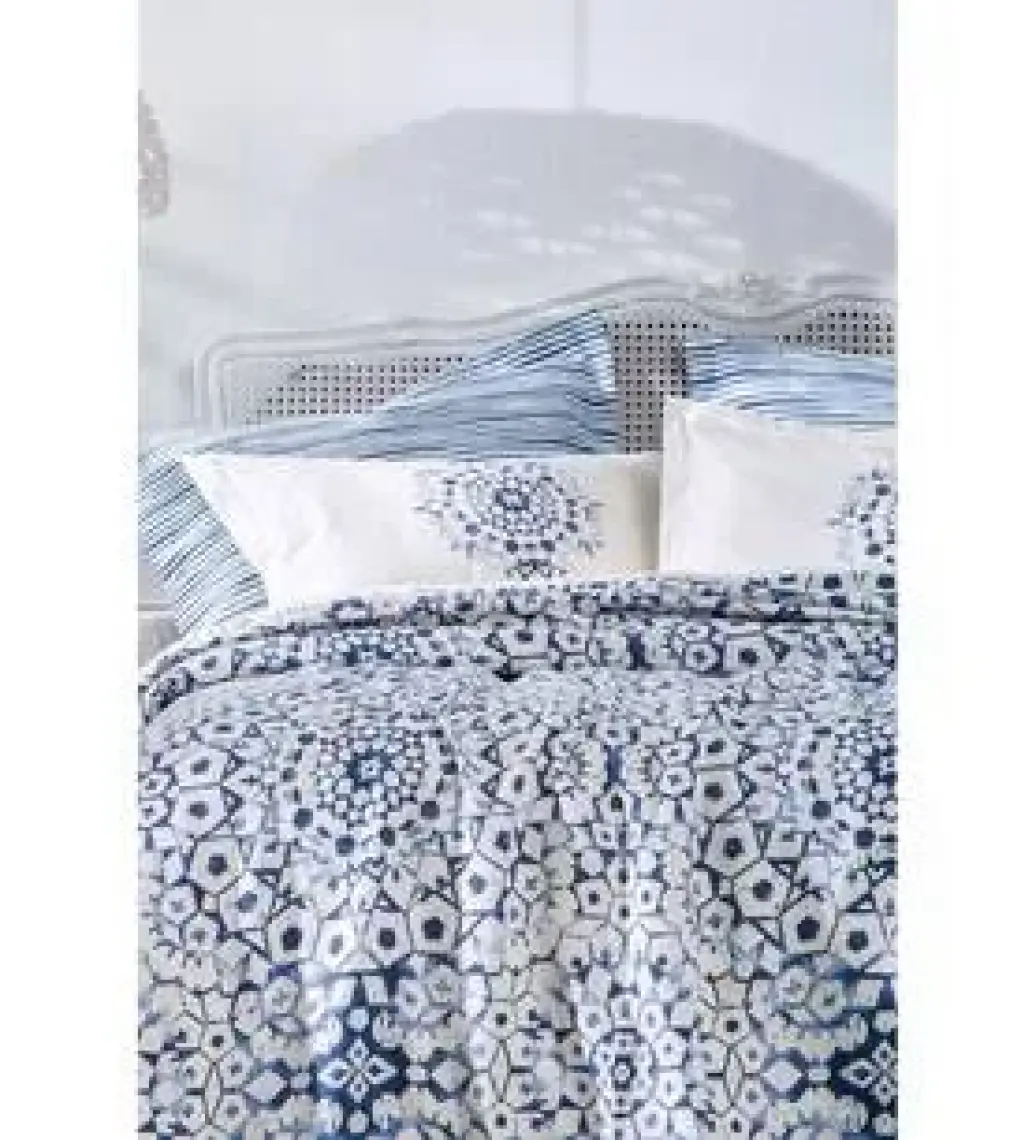 Yataş Bedding Sancia Çift Kişilik Pike Takımı - Mavi