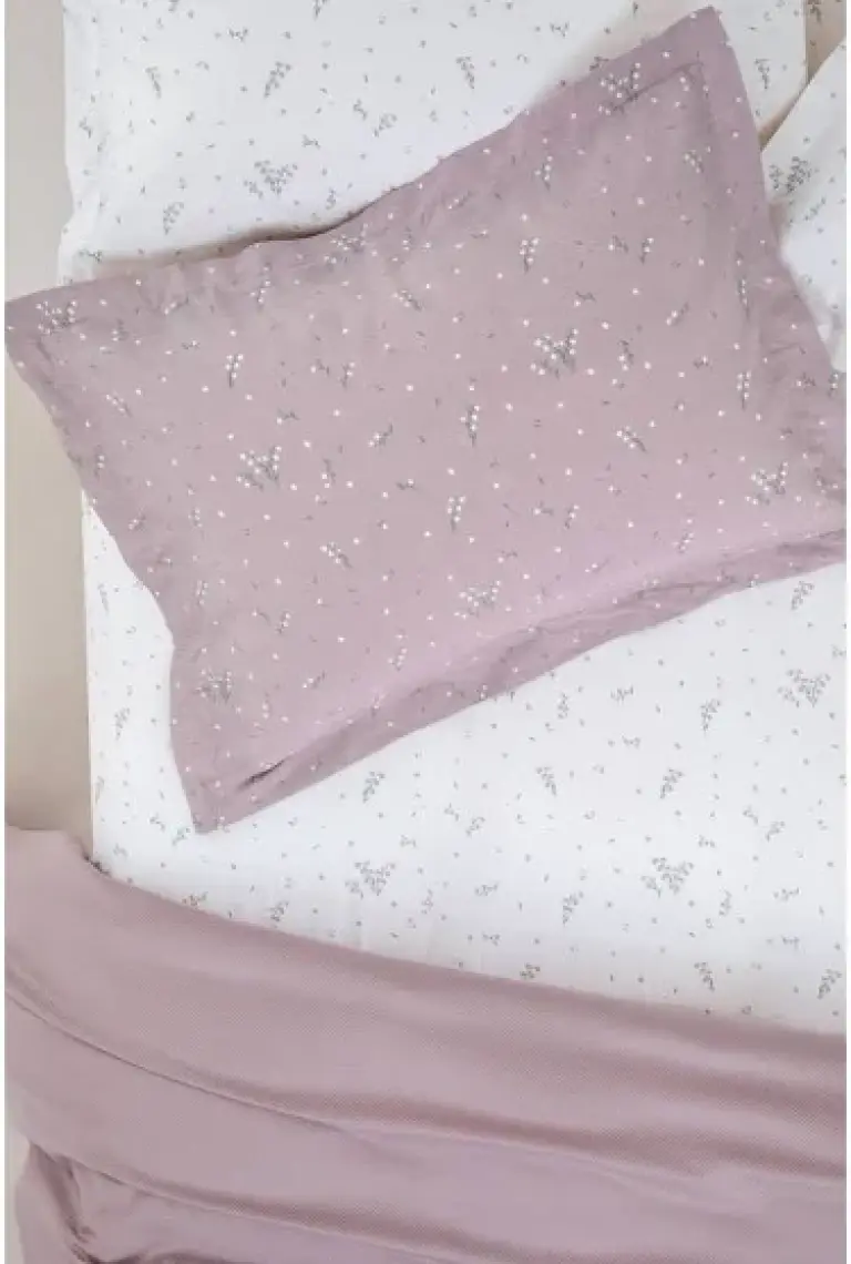 Yataş Bedding Ramona Çift Kişilik Bambu Pike Takımı - Mürdüm