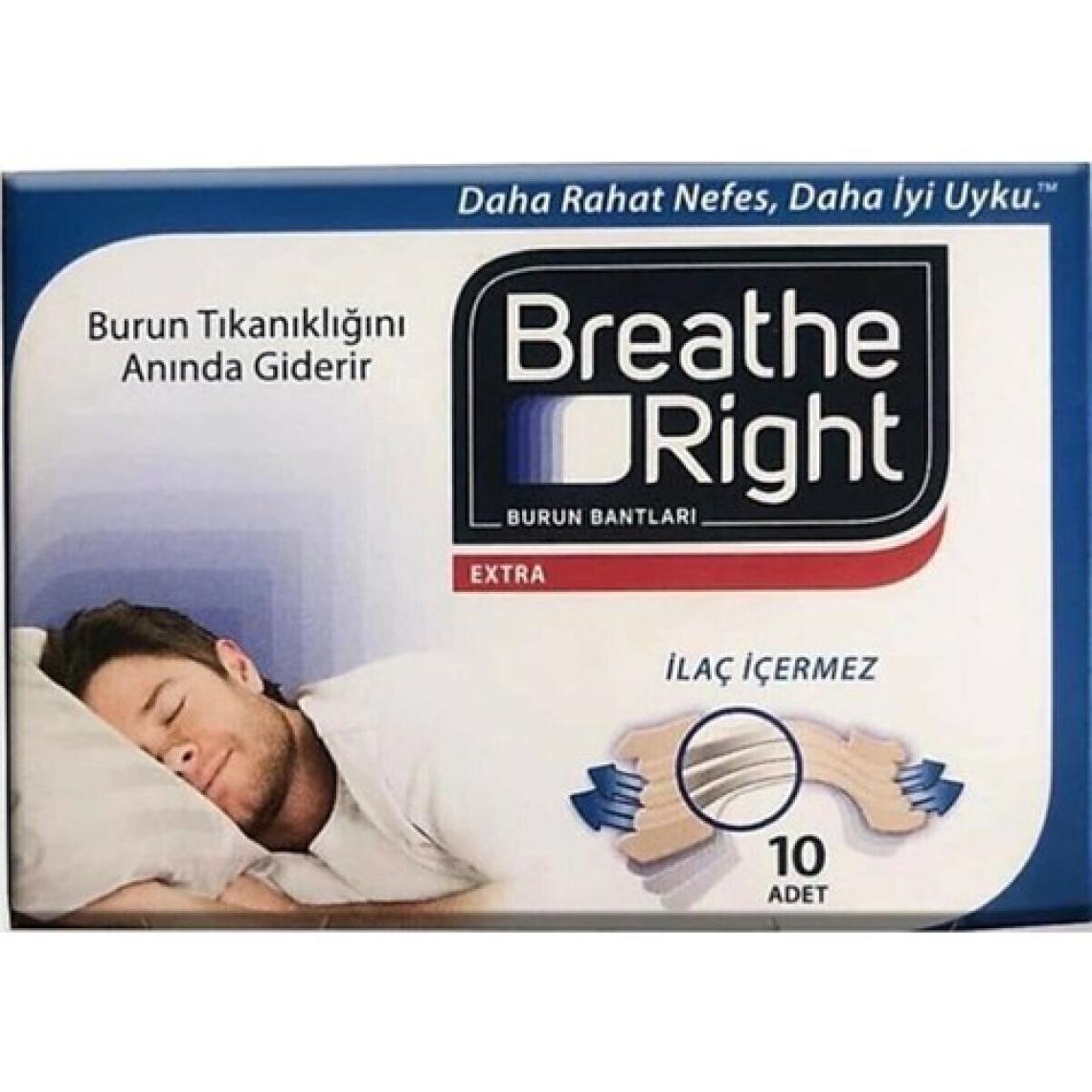 Breathe Right Breathe Rightt Extra Burun Bandı 10'lu Paket