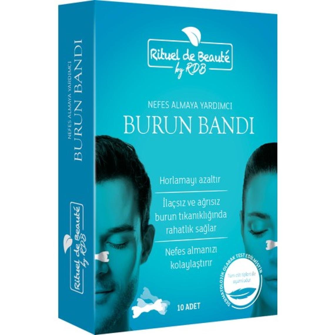 Rituel de Beaute Horlama Azaltıcı ve Nefes Almaya Yardımcı Burun Bandı