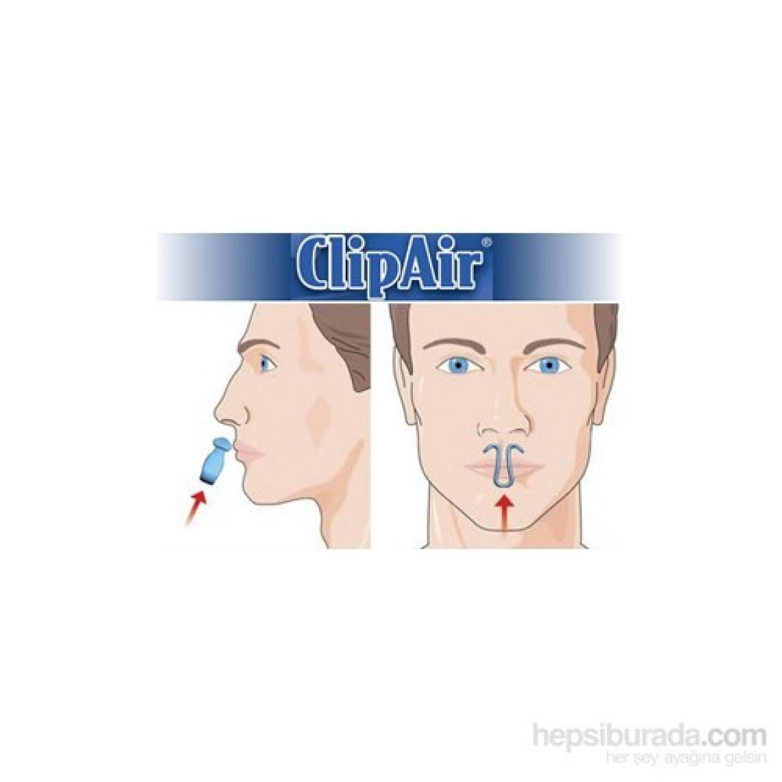 ClipAir Horlama ve Burun Tıkanıklığı Önlemeye Yardımcı Aparat