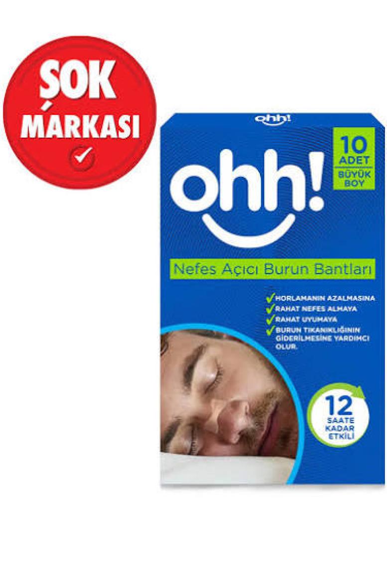 Ohh Burun Bantları 10'lu Büyük Boy
