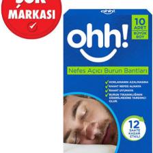 Ohh Burun Bantları 10'lu Büyük Boy