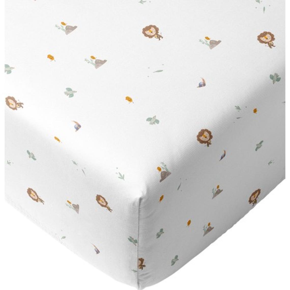 Casadora Baby Simba 100% Pamuk Saten Bebek Lastikli Çarşaf - 70X140 cm