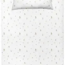 Casadora Baby Circus 100% Pamuk Saten Lastikli Çarşaf SETI-100X200X30+50X70CM