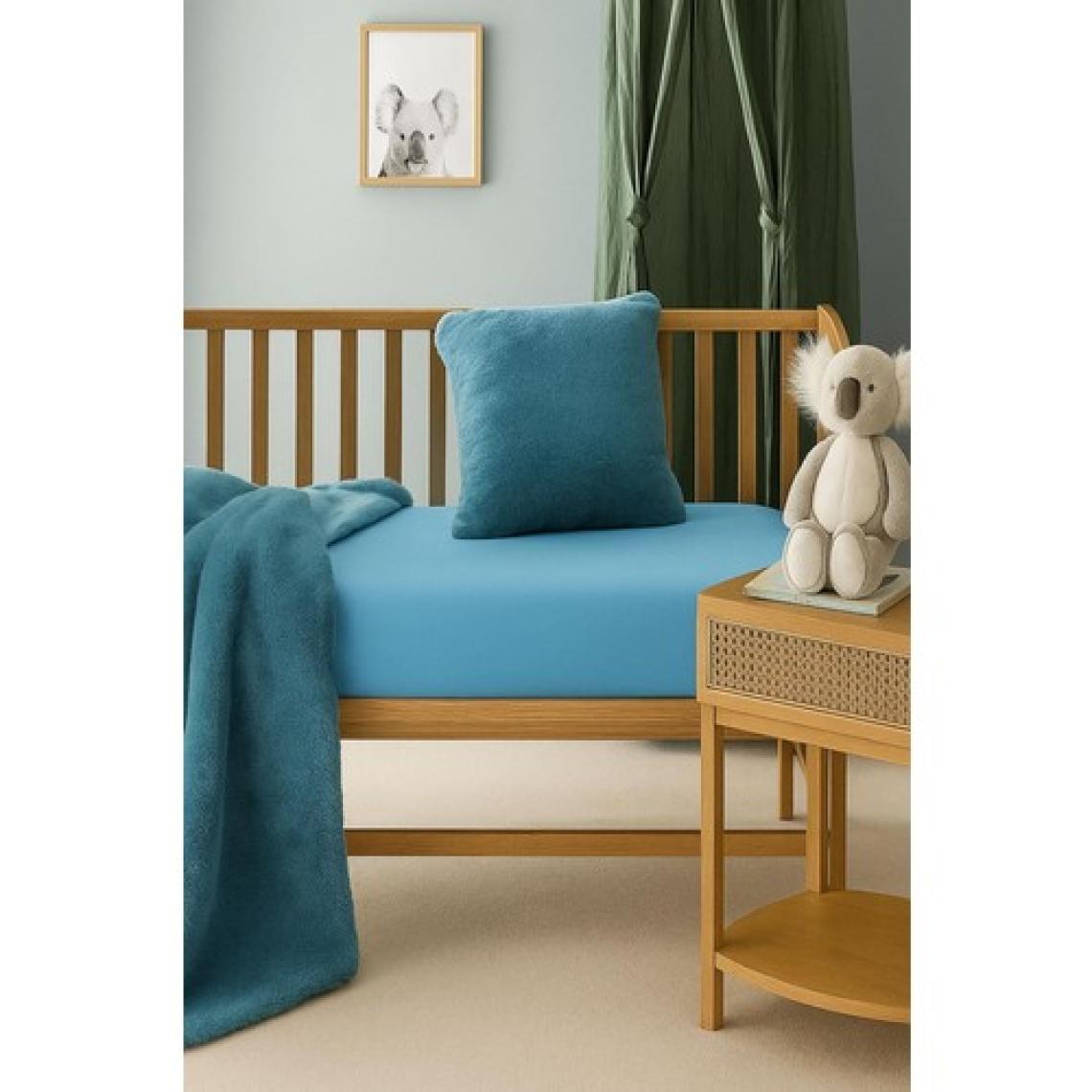 2 Adet 50 x 90 x 10 cm Anne Yanı Lastikli Penye Kumaş Bebek Çarşafı