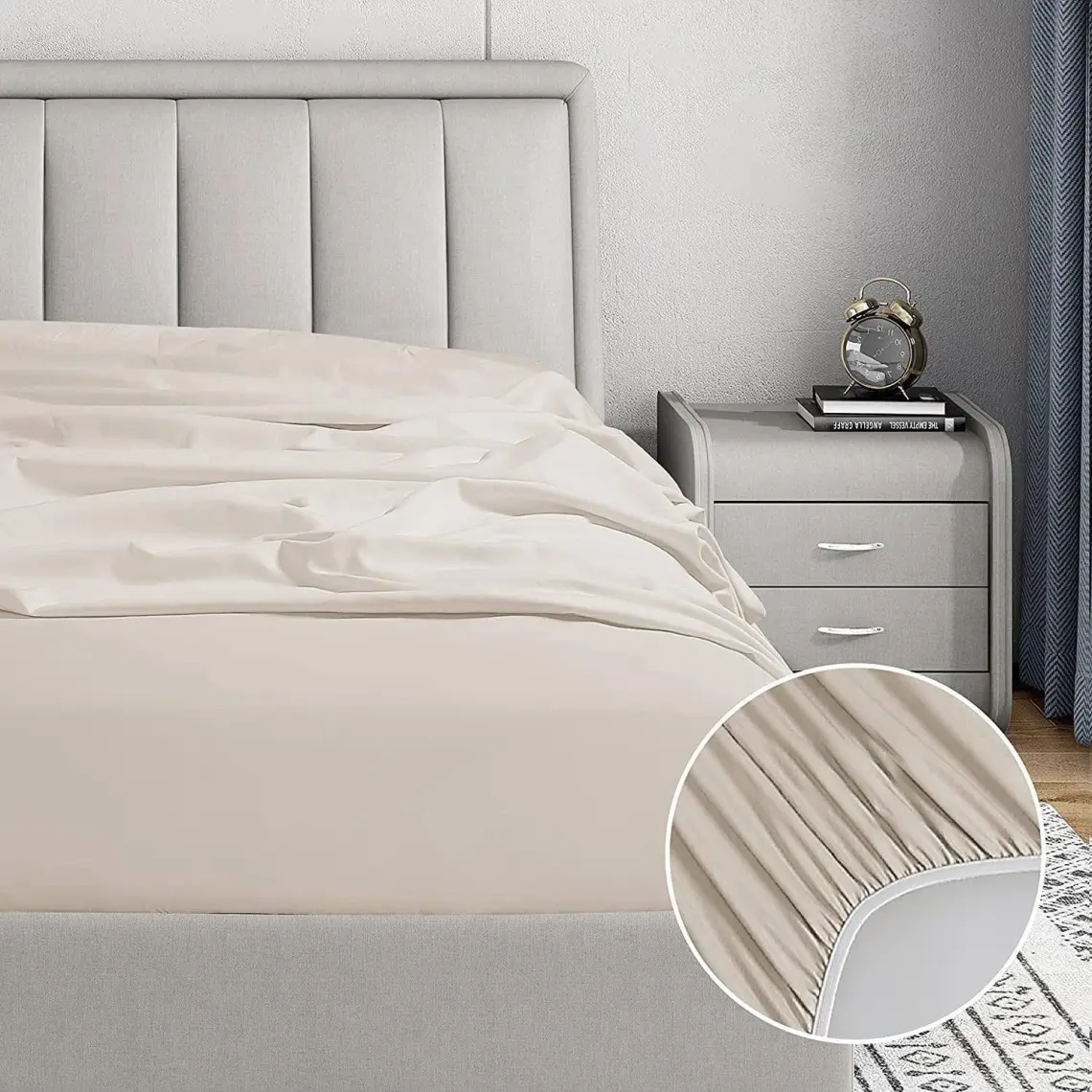 Soley | Puella | %100 Doğal Pamuklu Lastikli Bebek Çarşafı