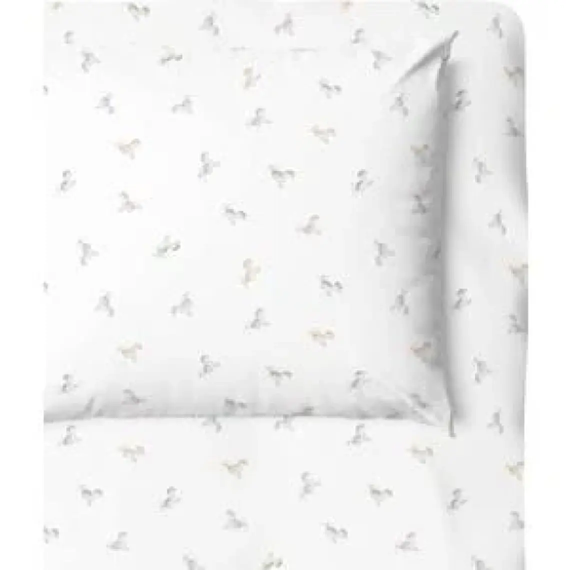 Casadora Baby Astra %100 Pamuk Saten Bebek Lastikli Çarşaf Seti- 70X140CM + 35X45 cm