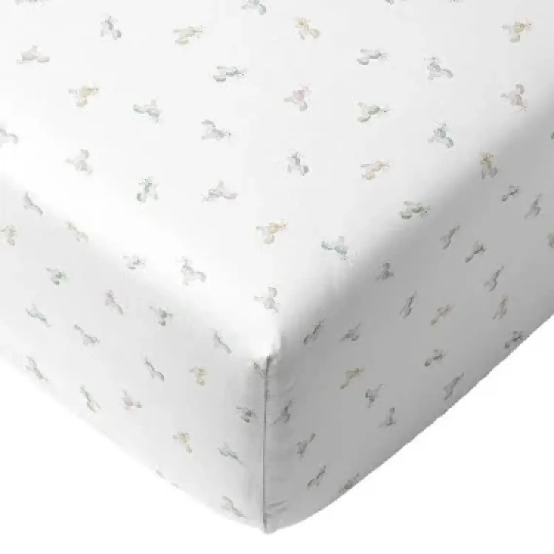 Casadora Baby Astra %100 Pamuk Saten Bebek Lastikli Çarşaf Seti- 70X140CM + 35X45 cm