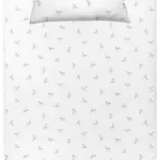 Casadora Baby Astra %100 Pamuk Saten Bebek Lastikli Çarşaf Seti- 70X140CM + 35X45 cm