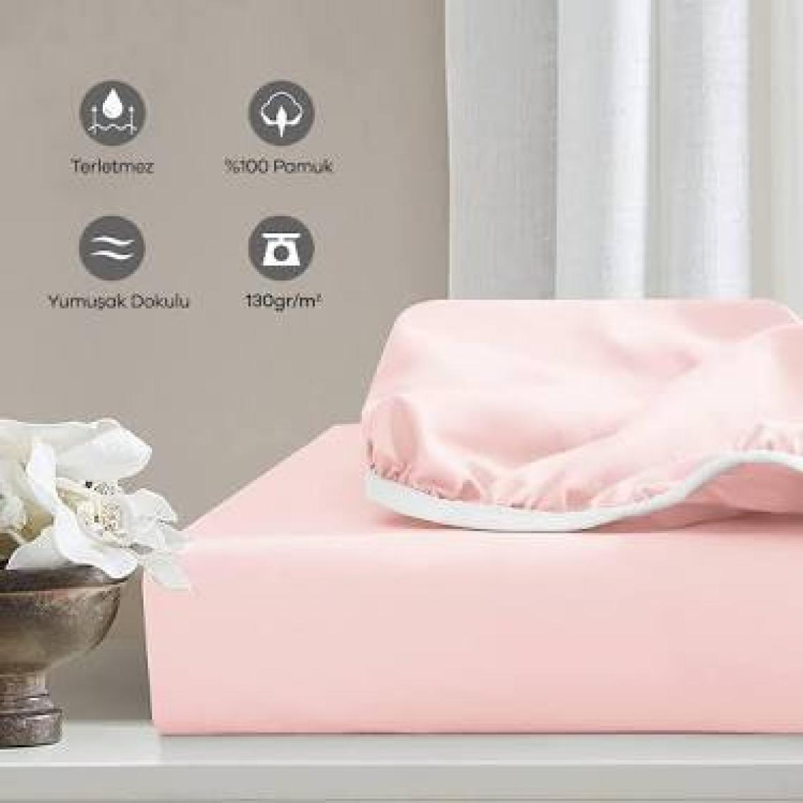 Soley | Puella | %100 Doğal Pamuklu Lastikli Bebek Çarşafı