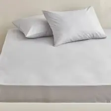 Karaca Home Koyu Gri %100 Pamuk Düz Çift Kişilik Çarşaf 240 cm x 260 cm