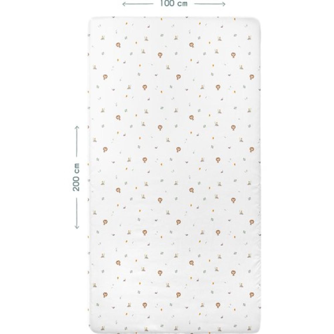 Casadora Baby Simba 100% Pamuk Saten Lastikli Bebek/çocuk Çarşafı - 100 x 200 cm