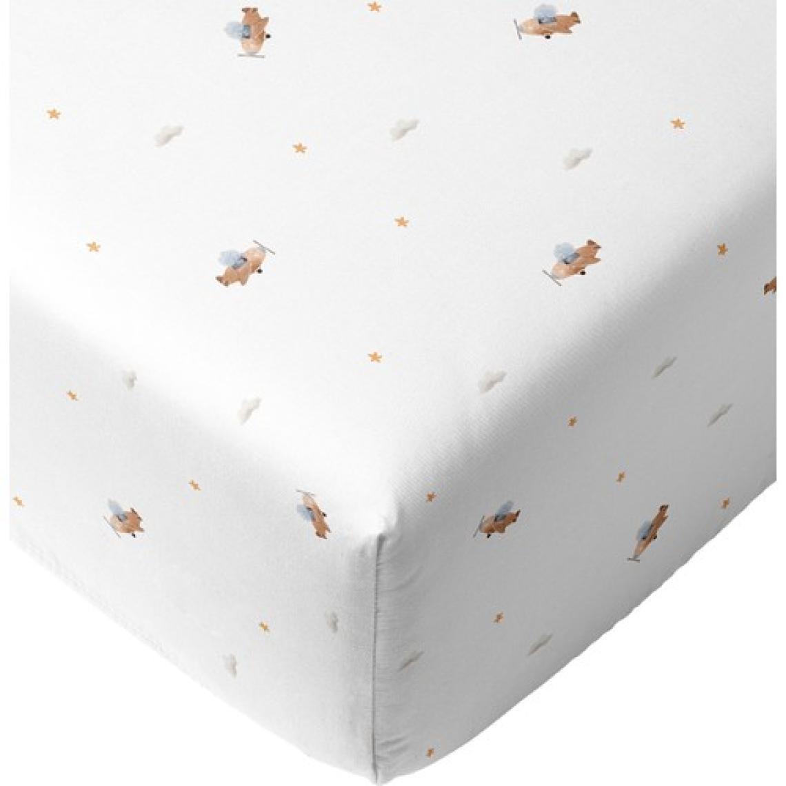Casadora Baby Happy Tony 100% Pamuk Penye Lastikli Bebek Çarşafı - 70X140X20 cm