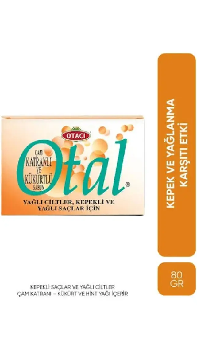 Otacı Otal Çam Katranlı Ve Kükürtlü Sabun 80 G