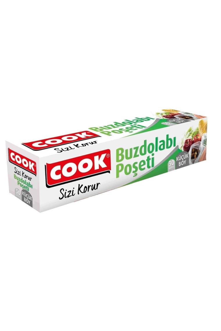 Cook Küçük Boy Buzdolabı Poşeti 30'lu