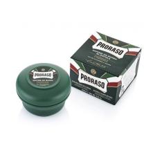Proraso Eucalyptus Yağı ve Mentollü Tıraş Sabunu - Cildi Nemlendirir, Tahrişten Korur, 150 ml, Yeşil, 1 Adet