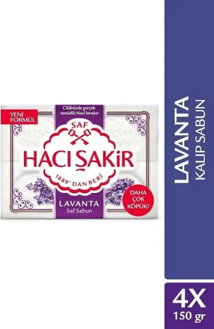 Hacı Şakir Banyo Lavanta 600 gr
