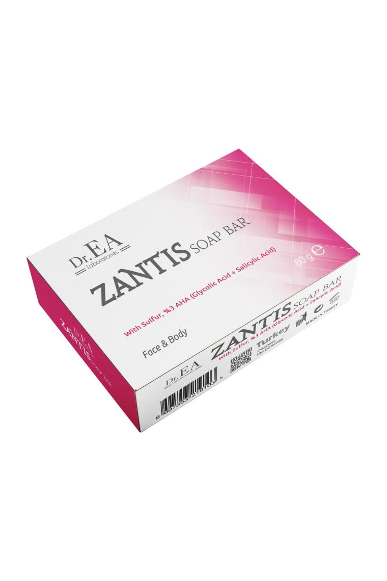 Zantis Kükürt Salisilik Asit  Glikolik Asit Sivilce  Akne Sabunu 80 gr Sabun
