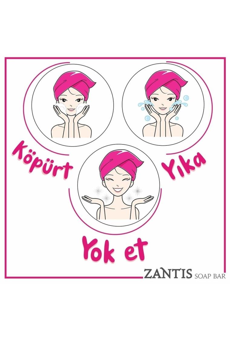 Zantis Kükürt Salisilik Asit  Glikolik Asit Sivilce  Akne Sabunu 80 gr Sabun